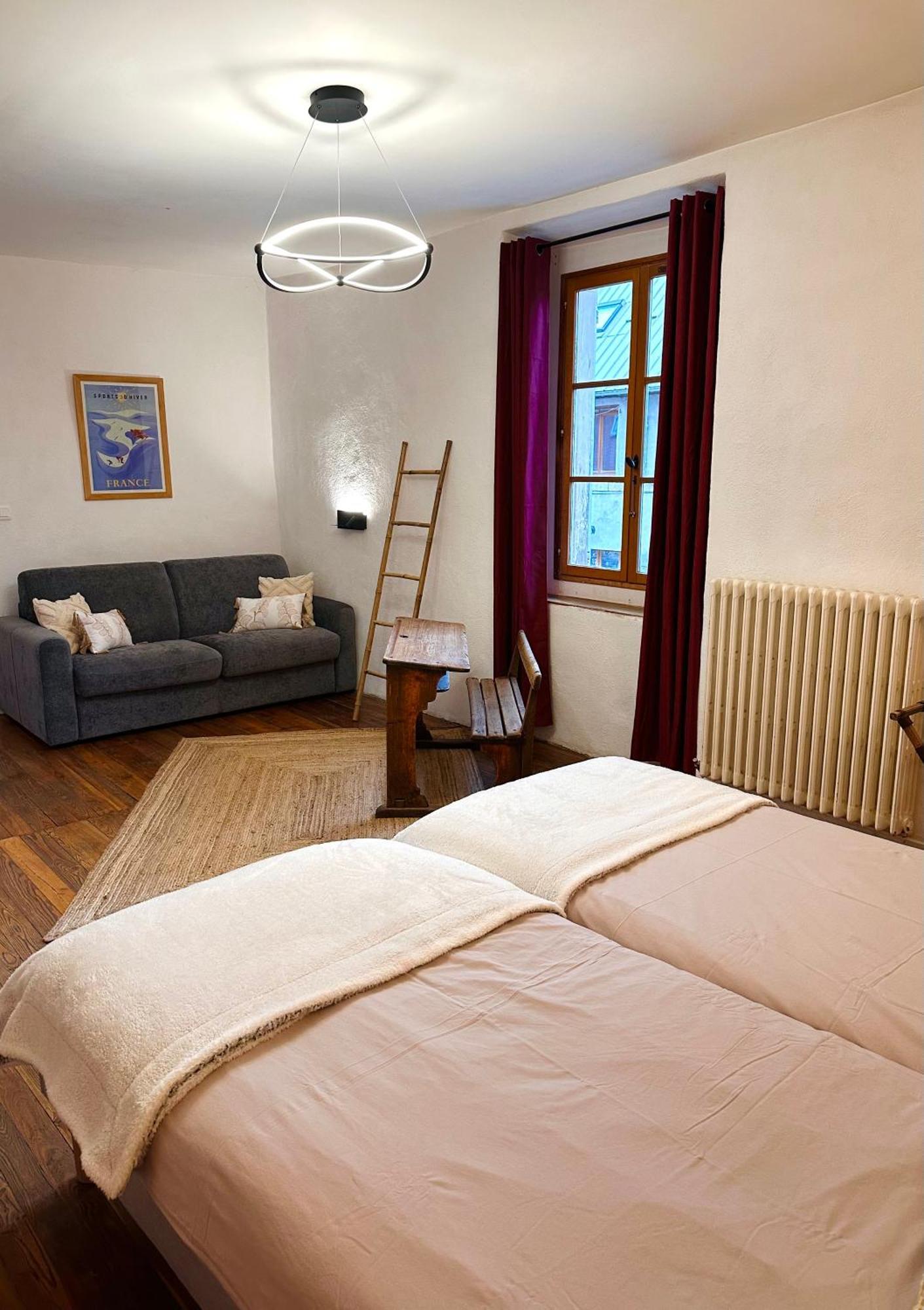Auberge Le Glacier Bleu Мон-Дофен Стая снимка